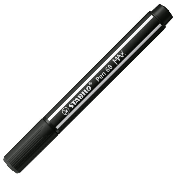 STABILO Pen 68 MAX - noir - Carton de 5 pièces