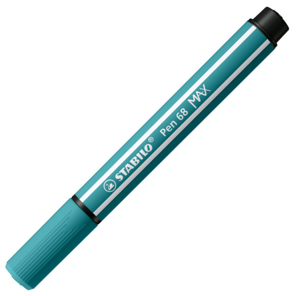 STABILO Pen 68 MAX - bleu vert - Carton de 5 pièces