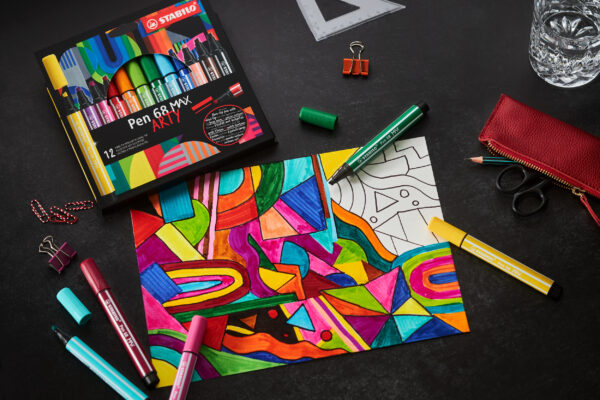 STABILO Pen 68 MAX - rose foncé – Image 3