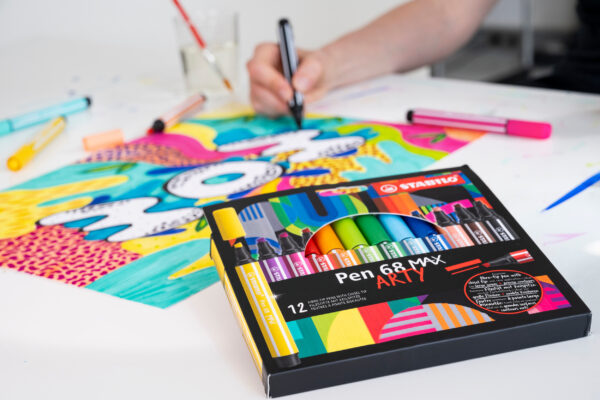 STABILO Pen 68 MAX - rose foncé – Image 6