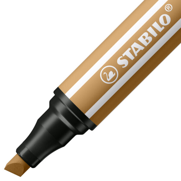 STABILO Pen 68 MAX - marron clair - Carton de 5 pièces – Image 2