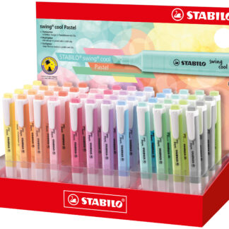 Présentoir x 48 STABILO swing cool Pastel