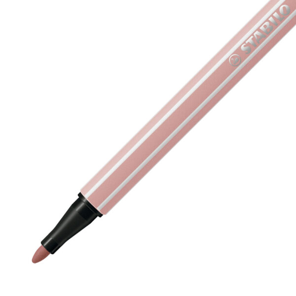 STABILO Pen 68 - rose poudré - Carton de 10 pièces – Image 2