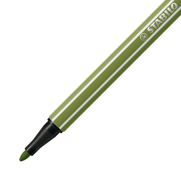 STABILO Pen 68 - vert mousse - Carton de 10 pièces – Image 2