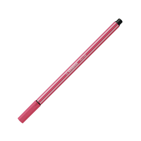 STABILO Pen 68 - rouge grenadine - Carton de 10 pièces