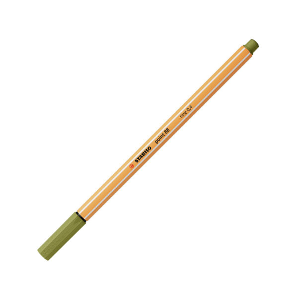 STABILO point 88 - vert épinard - Carton de 10 pièces