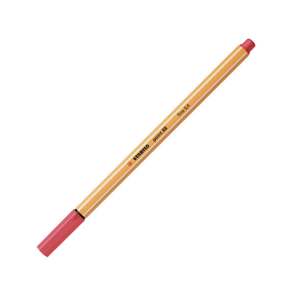 STABILO point 88 - rouge terracotta