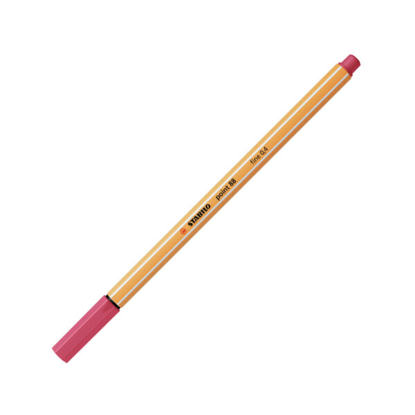STABILO point 88 - rouge grenadine