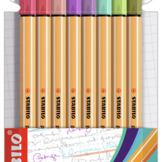 Etui carton x 8 STABILO point 88 - coloris "cocooning"