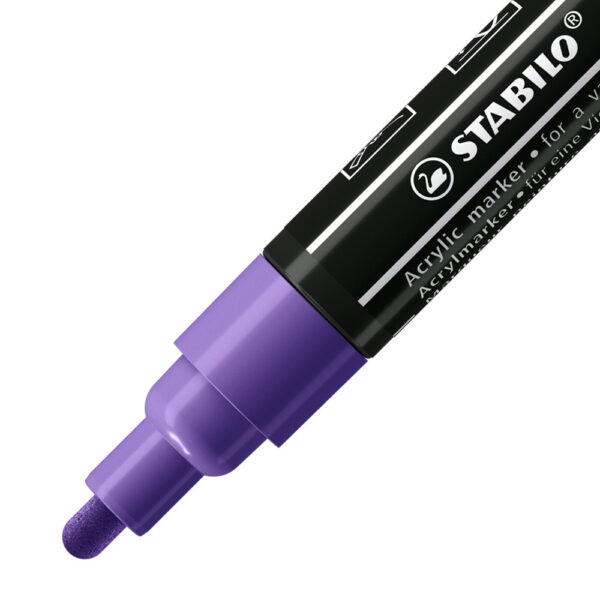 STABILO FREE acrylic T300 - violet – Image 2