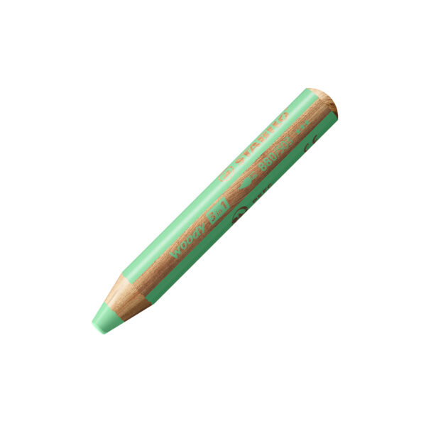 STABILO woody 3 in 1 - vert pastel - Carton de 5 pièces