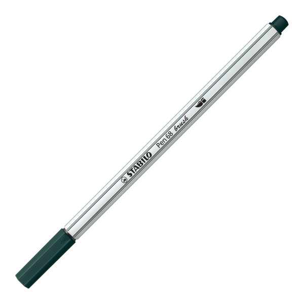 STABILO Pen 68 brush - vert sapin