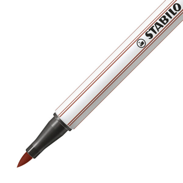 STABILO Pen 68 brush - marron chocolat – Image 2