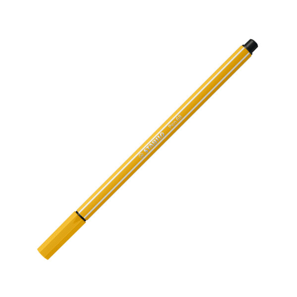 STABILO Pen 68 - jaune curry - Carton de 10 pièces – Image 7