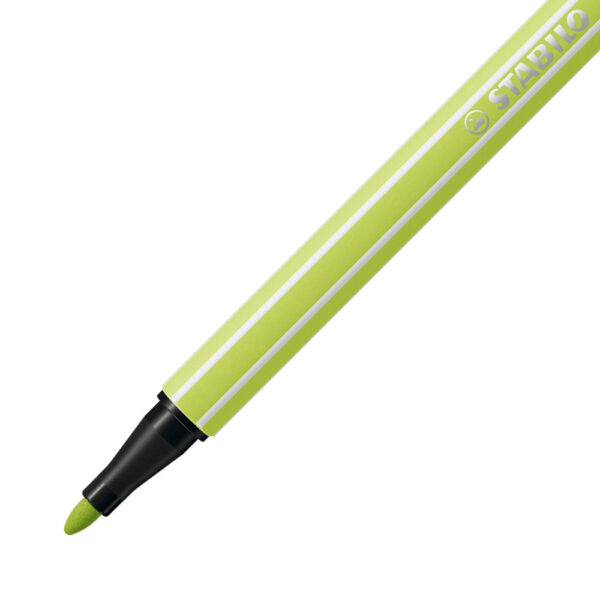 STABILO Pen 68 - citron vert - Carton de 10 pièces – Image 2