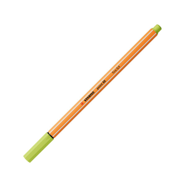 STABILO point 88 - citron vert - Carton de 10 pièces