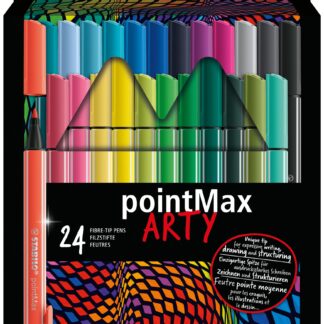 Etui carton x 24 STABILO pointMax ARTY - Carton de 6 pièces