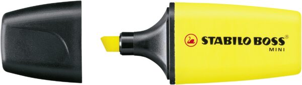 Etui carton x 3 STABILO BOSS MINI - jaune + orange + vert - Carton de 10 pièces – Image 3