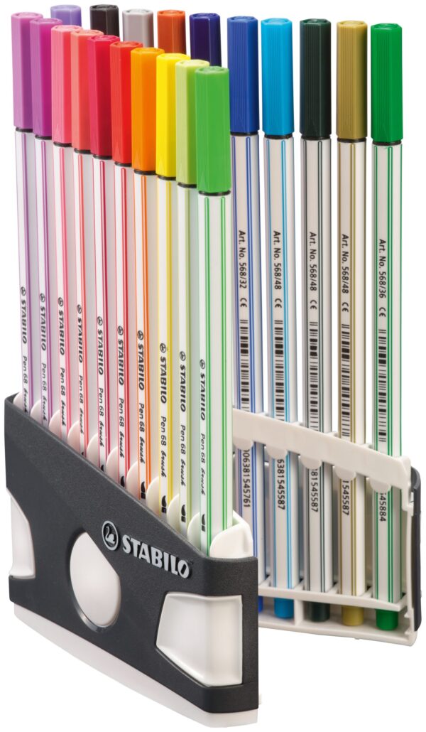 ColorParade x 20 STABILO Pen 68 brush ARTY – Image 2