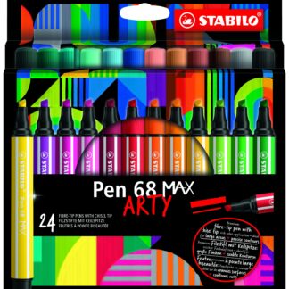 Etui carton x 24 STABILO Pen 68 MAX ARTY