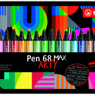 Boîte métal x 20 STABILO Pen 68 MAX ARTY