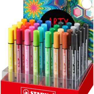 Présentoir x 32 STABILO Pen 68 MAX ARTY - Carton de 1 pièces