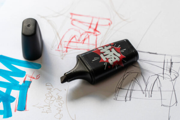 Etui carton x 6 STABILO BOSS MINI by Snooze One - vert + jaune + bleu + orange + rose + noir - Carton de 10 pièces – Image 5