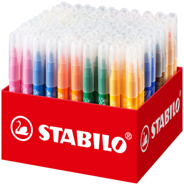 Maxi schoolpack carton x 140 STABILO power max - Carton de 1 pièces