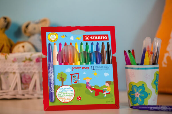 Maxi schoolpack carton x 140 STABILO power max - Carton de 1 pièces – Image 4