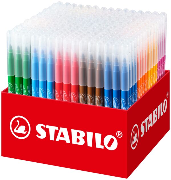 Maxi schoolpack carton x 240 STABILO power - Carton de 1 pièces