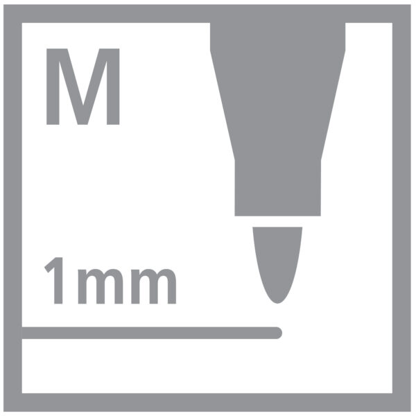 Boîte métal ronde x 45 STABILO Pen 68 ARTY – Image 10