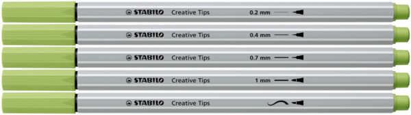 Boîte métal x 30 STABILO Creative Tips - coloris pastel – Image 2