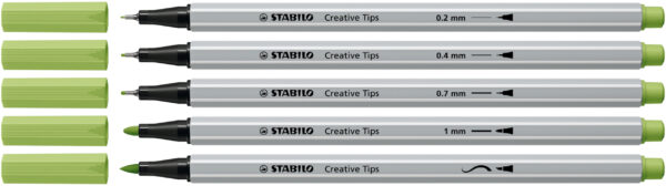 Boîte métal x 30 STABILO Creative Tips - coloris pastel – Image 3