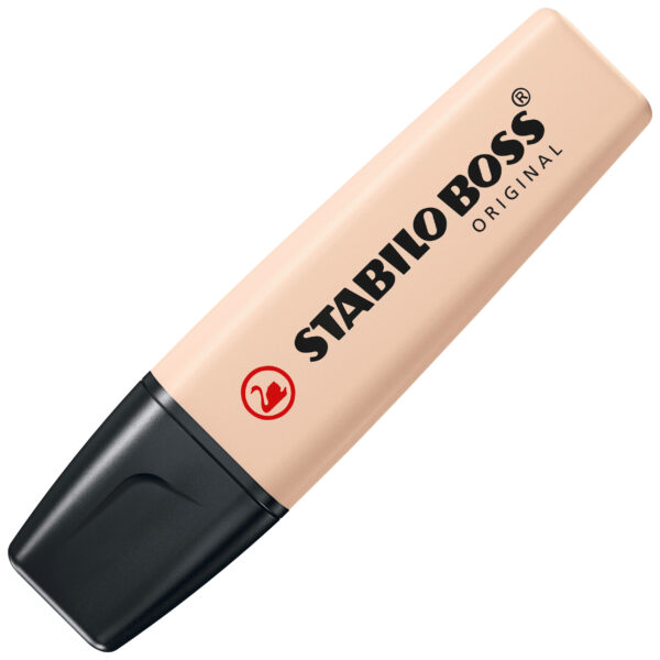 Etui carton x 4 STABILO BOSS ORIGINAL Nature - beige rosé, gris taupe, vert eucalyptus, noir – Image 2