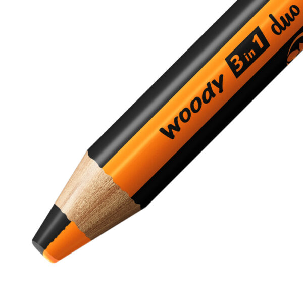 STABILO woody 3 in 1 duo - orange-noir – Image 2