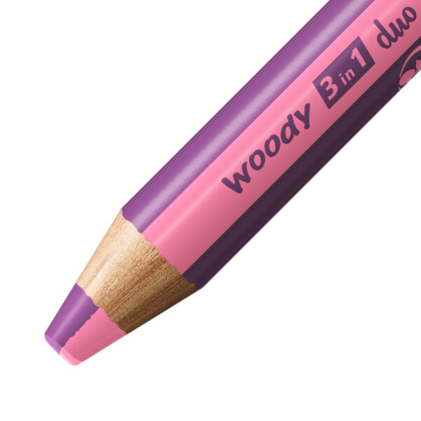 STABILO woody 3 in 1 duo - rose-lilas – Image 2