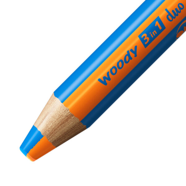 STABILO woody 3 in 1 duo - orange-bleu – Image 2