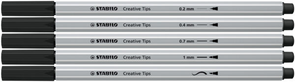 Etui carton x 5 STABILO Creative Tips – Image 2