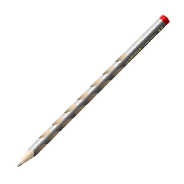 STABILO EASYcolors droitier - argent