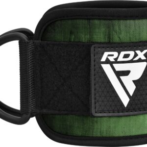 RDX A4 Sangles De Cheville Pour Machine Câbles De Gymnastique Vert Militaire Célibataire