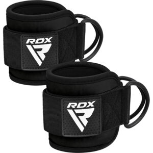 RDX A4 Sangles De Cheville Pour Machine Câbles De Gymnastique Noir Paire