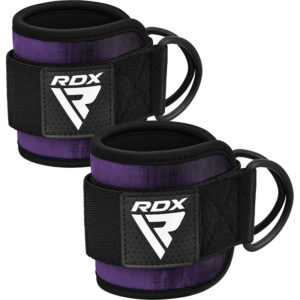 RDX A4 Sangles De Cheville Pour Machine Câbles De Gymnastique Violet Paire
