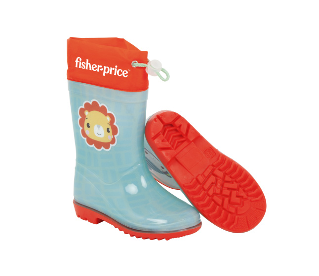 Bottes pluie Bottes de pluie Fisher-Price Bleu clair/Rouge taille 26 - Arditex – Image 8