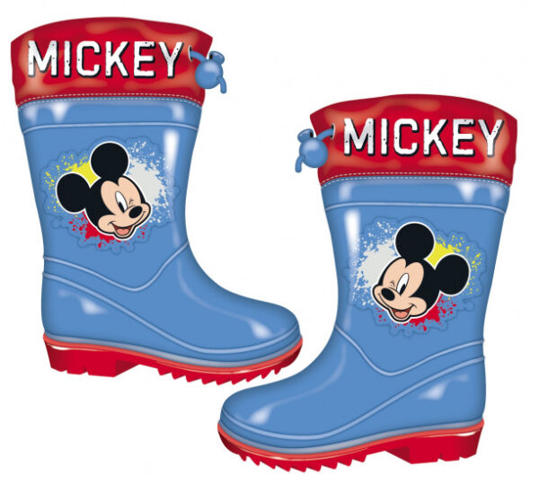 Bottes pluie Bottes de pluie Mickey Mouse Junior PVC Bleu/Rouge taille 30 - Arditex – Image 4