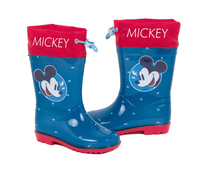 Bottes pluie Bottes de pluie Mickey Stars Bleu foncé/Rouge taille 30 - Arditex – Image 7