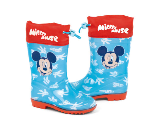 Bottes pluie Bottes de pluie Mickey Today Bleu clair/Rouge taille 30 - Arditex – Image 7