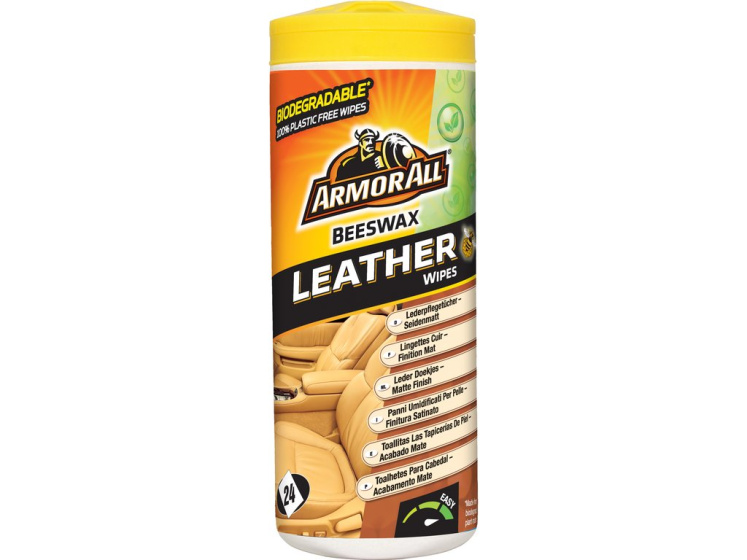 Cleaning cloths mouchoirs de nettoyage cuir 22,3 cm blanc 24 pièces - Armor All – Image 4