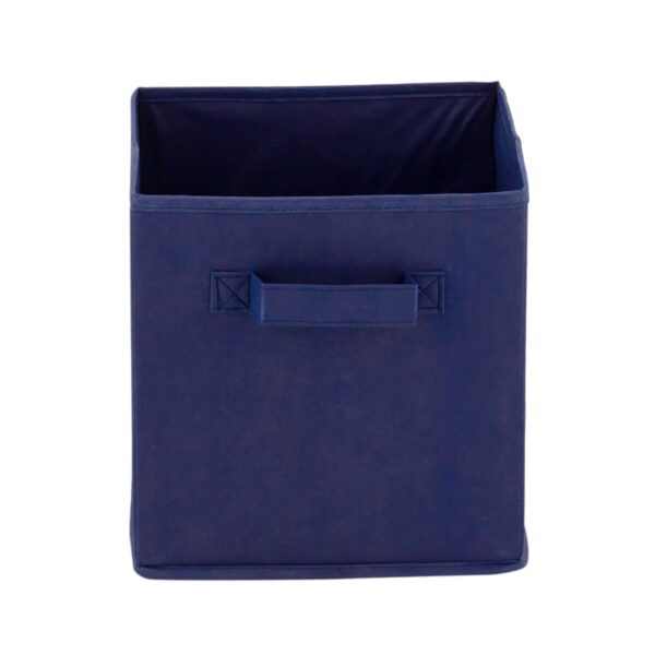 Boîtes de rangement pliables 26x26x26 cm lot de 6 boîtes de rangement carrées – Image 3