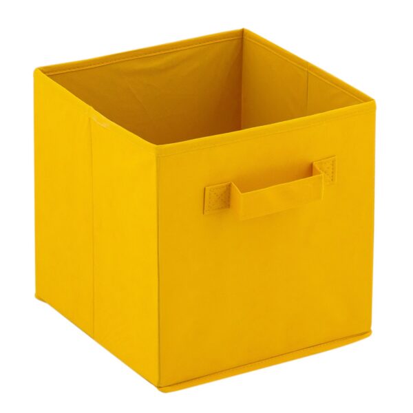 Boîtes de rangement pliables 26x26x26 cm lot de 6 boîtes de rangement carrées – Image 2
