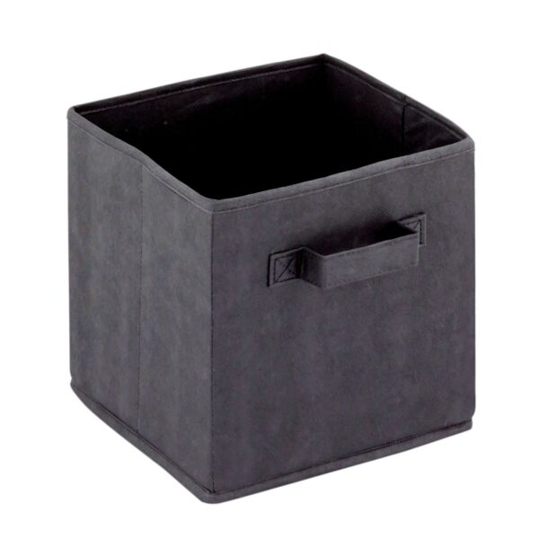 Boîtes de rangement pliables 26x26x26 cm lot de 6 boîtes de rangement carrées – Image 3